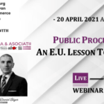 Webinar – Public Procurement: An E.U. lesson to be learned